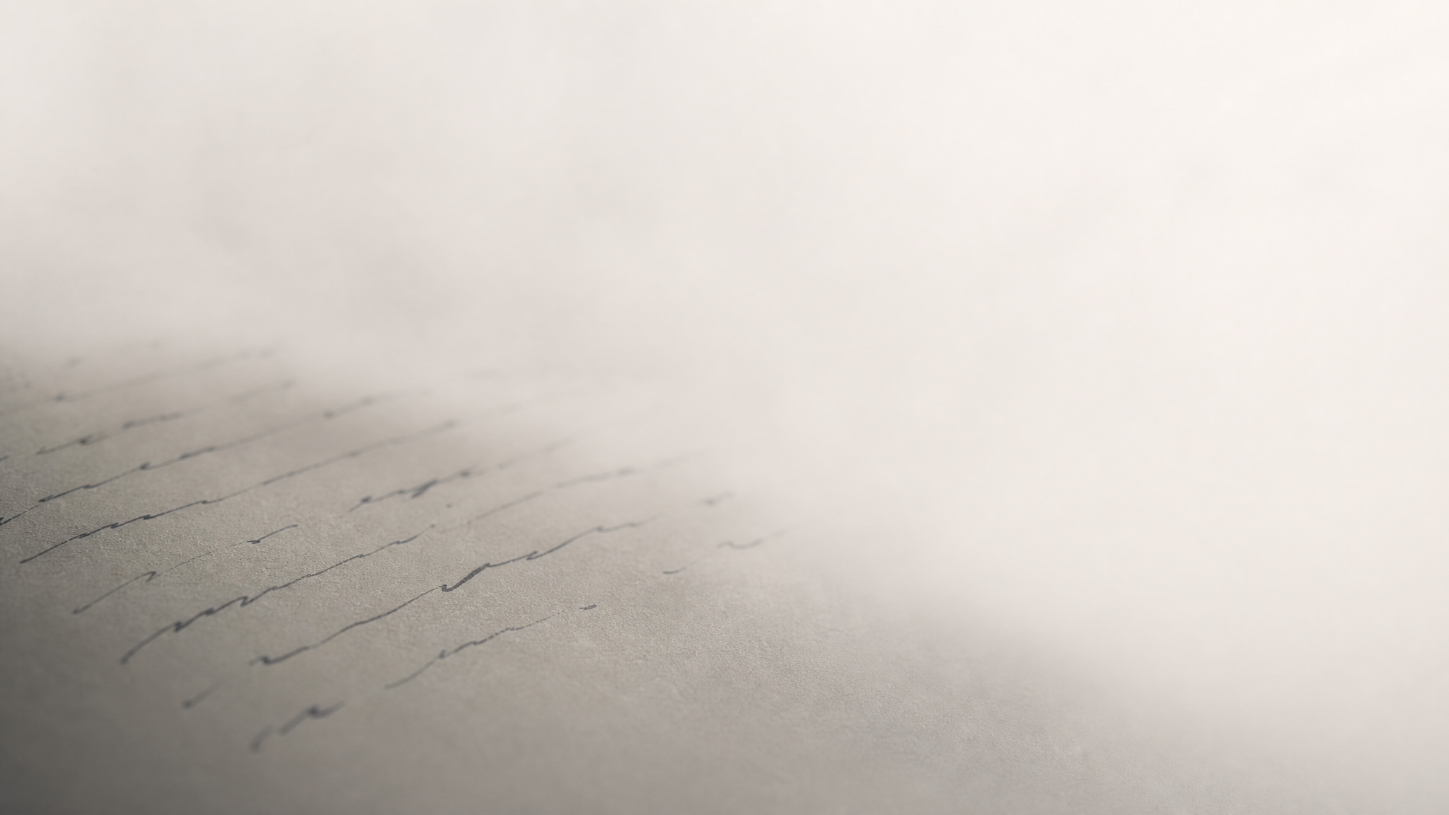 Writing for the One Who Won’t Remember